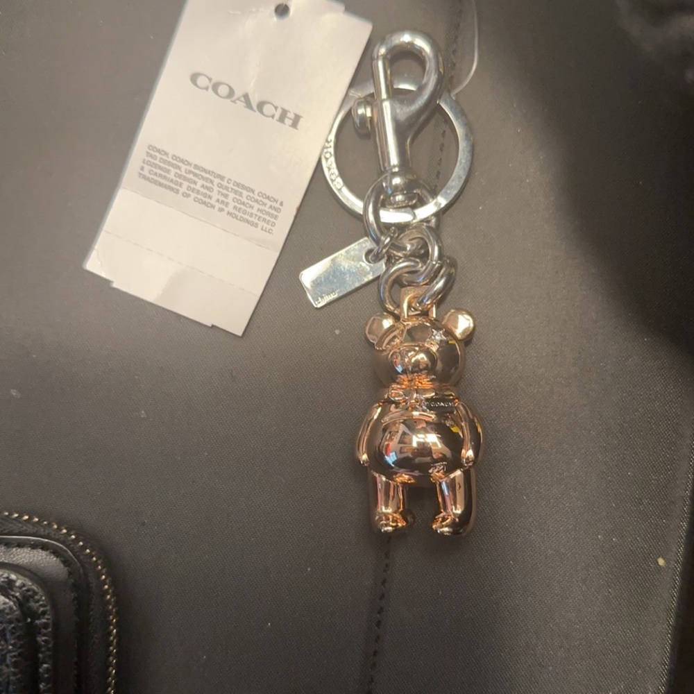 Coach teddy fob